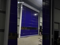 Pintu Garasi Berkecepatan Tinggi Aluminium Alloy dengan remote control