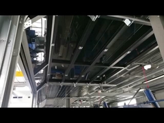 Pintu Keamanan Spiral Gulung Cepat Paduan Aluminium untuk Gudang