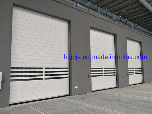 JTM-D05 Aluminium Alloy Rapid Roll Up Fast Acting Roller Shutter Spiral Garage Door