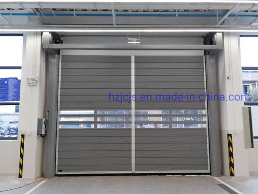 Fire Proofing Rolling Rapid Door with IP55 Protection and Customized Size for Commercial Buildings
