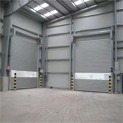 JTM-D03 Aluminium High Speed Roll Up Fast Roller Shutter Spiral Security Door dengan remote control