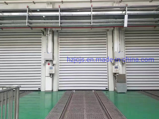 High Speed Aluminium Alloy Pintu Penutupan Pintu Gudang Keamanan dengan Fungsi Khusus