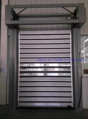 Kecepatan Tinggi Selesai Roll Up dan Shutter Spiral Otomatis Garasi Pintu untuk Industri