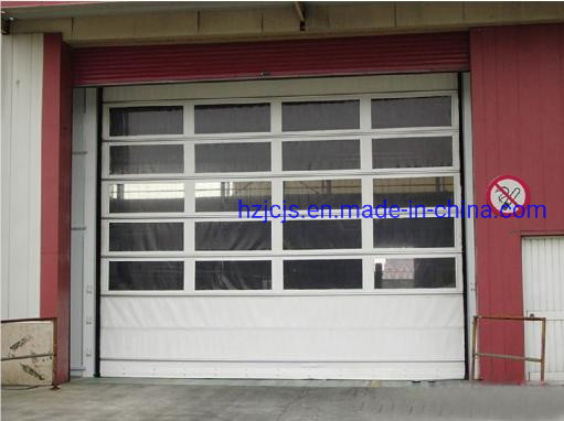 JTM-D05 Aluminium Alloy Rapid Roll Up Fast Acting Roller Shutter Spiral Garage Door