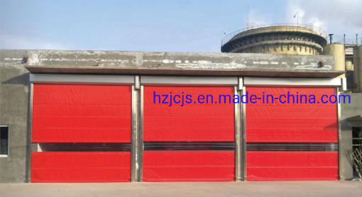 JTM-D05 Aluminium Alloy Rapid Roll Up Fast Acting Roller Shutter Spiral Garage Door