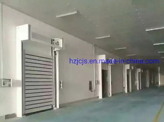 JTM-D05 Aluminium Alloy Rapid Roll Up Fast Acting Roller Shutter Spiral Garage Door