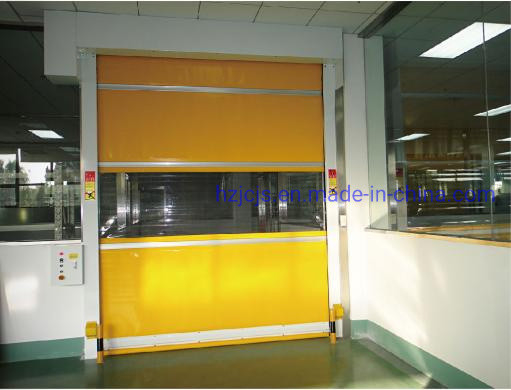 Selesai Aluminium Alloy Cepat Roll Up Bertindak Roller Shutter Spiral Keamanan Garasi Pintu