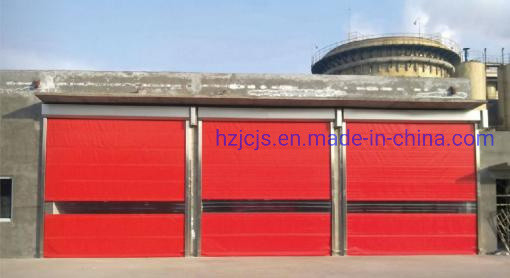 High Speed Rolling Rapid Roll Up Fast Door dengan keamanan dan output torsi 1000N