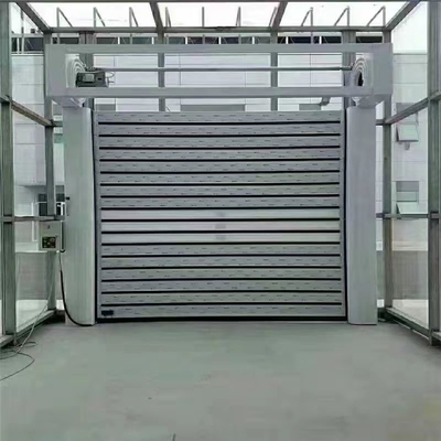 Disesuaikan TM-D04 Otomatis Roll Up Shutter Spiral Keamanan Garasi Pintu dengan Fitur