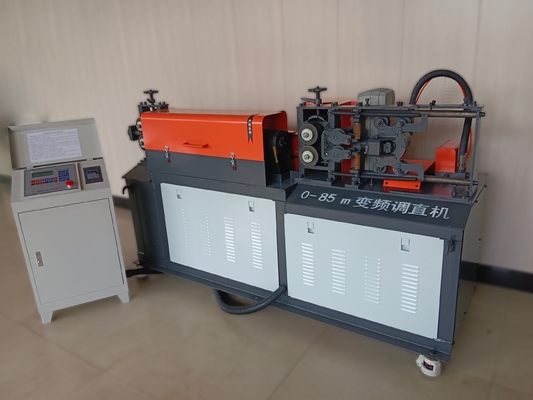 Mesin Kecepatan Tinggi 5-12mm Coil Steel Bar Straightening and Circulating untuk Tegangan 380V