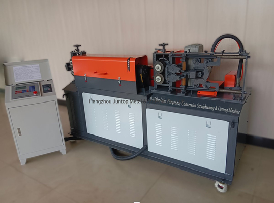 Permintaan yang disesuaikan Mesin Straightening dan Cutting Steel Bar Tegangan Tinggi dengan 380V