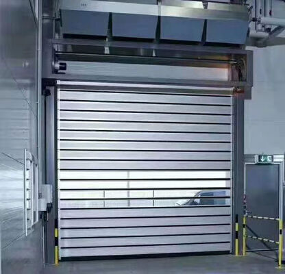 Pintu Rol Cepat dengan Tahan Api Kecepatan yang Dapat Disesuaikan dan Baja Tahan Karat yang Disesuaikan untuk Penggunaan Industri