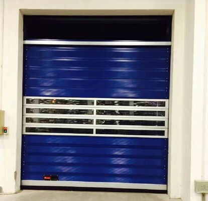 High Speed Fire Proofing Automatic Roller Shutter Door dengan Model Disesuaikan untuk Penggunaan Industri