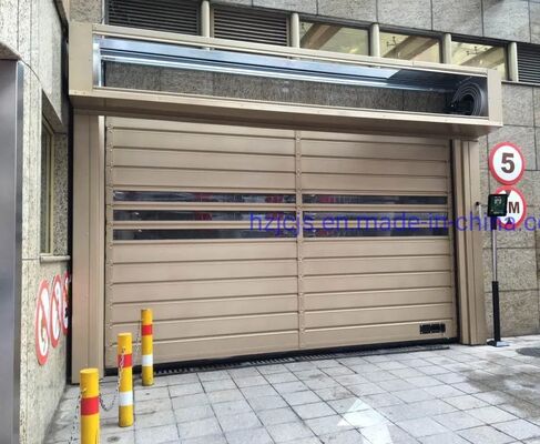 Pintu Rana Bergulir Berkecepatan Tinggi Paduan Aluminium dengan Tahan Api dan Model Khusus untuk Pusat Logistik