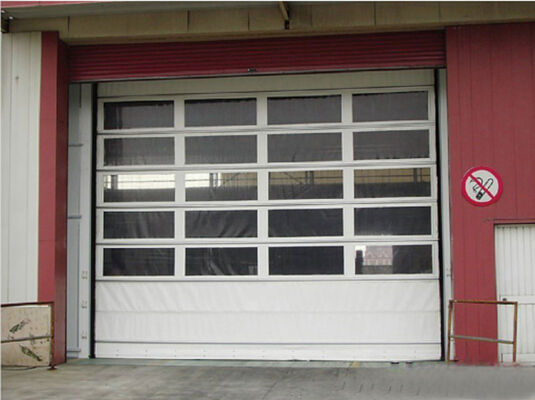 Aluminium Alloy Fire Proofing High Speed Roller Shutter Door dengan Perlindungan IP55 dan ukuran yang dapat disesuaikan